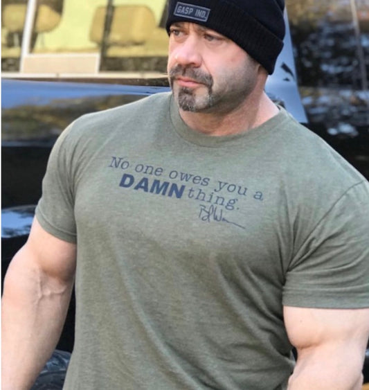 Branch Warren - No One Owns You A DAMN thing - Military Green