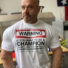 Branch Warren - WARNING: If you want to be a champion - White
