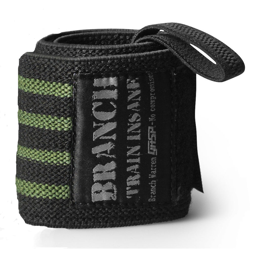 GASP - Train Insane Wrist Wraps Branch Warren